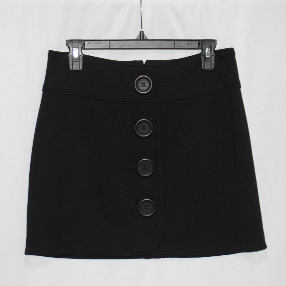 Ideology Black Size 4 Skirt w/Large Buttons